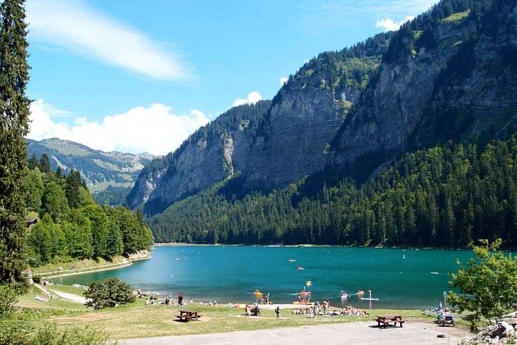 Le Relai S34 - Grand Et Lumineux Studio Avec Coin Montagne 4-6 Pers Avec Wifi, 50M Des Pistes, Grand Balcon Expose Sud, Draps Non Compris Saint-Jean-dʼAulps 外观 照片