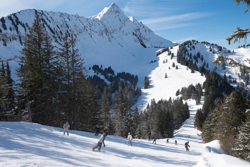 Le Relai S34 - Grand Et Lumineux Studio Avec Coin Montagne 4-6 Pers Avec Wifi, 50M Des Pistes, Grand Balcon Expose Sud, Draps Non Compris Saint-Jean-dʼAulps 外观 照片